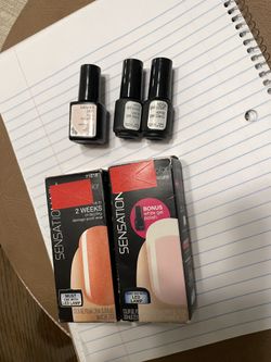 New Nail Gel Polish Whir And Water Proof Cover.   Both Are New