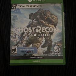 Xbox One Ghost Recon Breaking Point