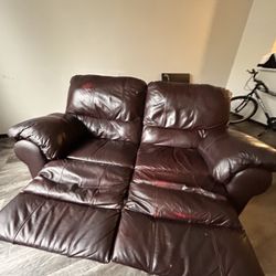 leather recliner 