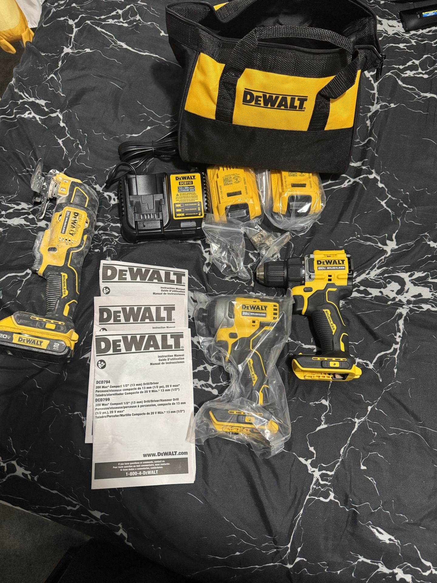 Set of Dewalt