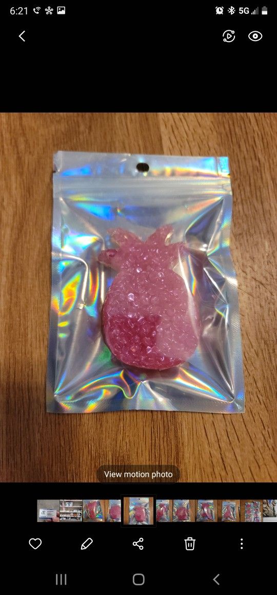 Aroma Bead Car Air Freshener pink Bombsh