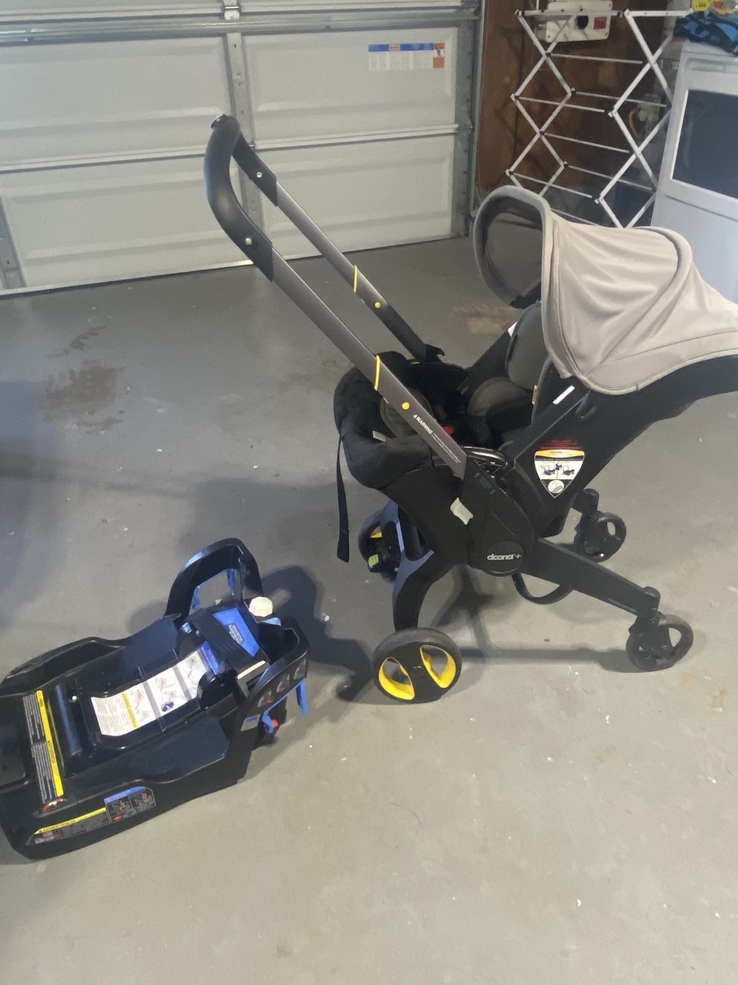 Doona Plus + Baby Car Seat & Stroller W/ Base