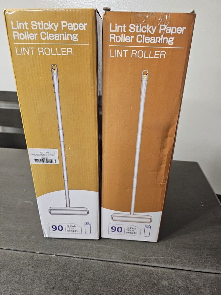 Lint Rollers Large, 9.5" Wide Floor Carpet Cleaner Lint Rollers for Pet Hair Extra Sticky, Pet Hair Remover, Cat & Dog Hair Remover, Lint Remover for