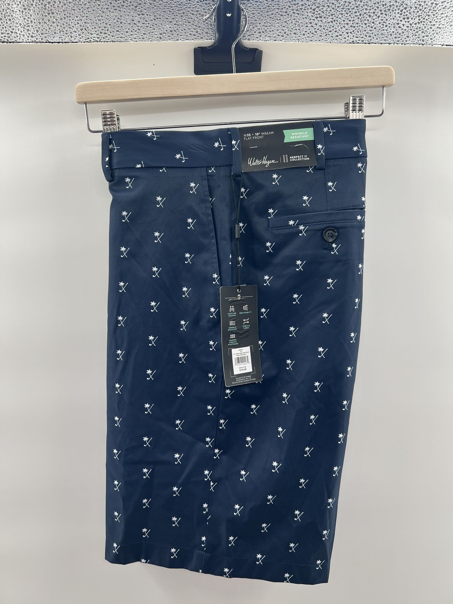 Walter Hagen Perfect 11 Collection Golf Shorts - Size 35