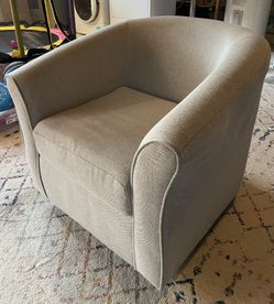 IKEA Swivel Chair, Grey And Black
