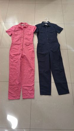Outerknown Womens S.E.A. Jumpsuit Coverall Short sleeve Button, 2 For $80 or best offer
