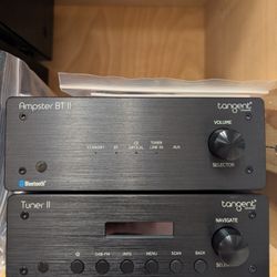 Tangent Ampster BT II Integrated Amplifier + Tangent Tuner II DAB/FM Tuner