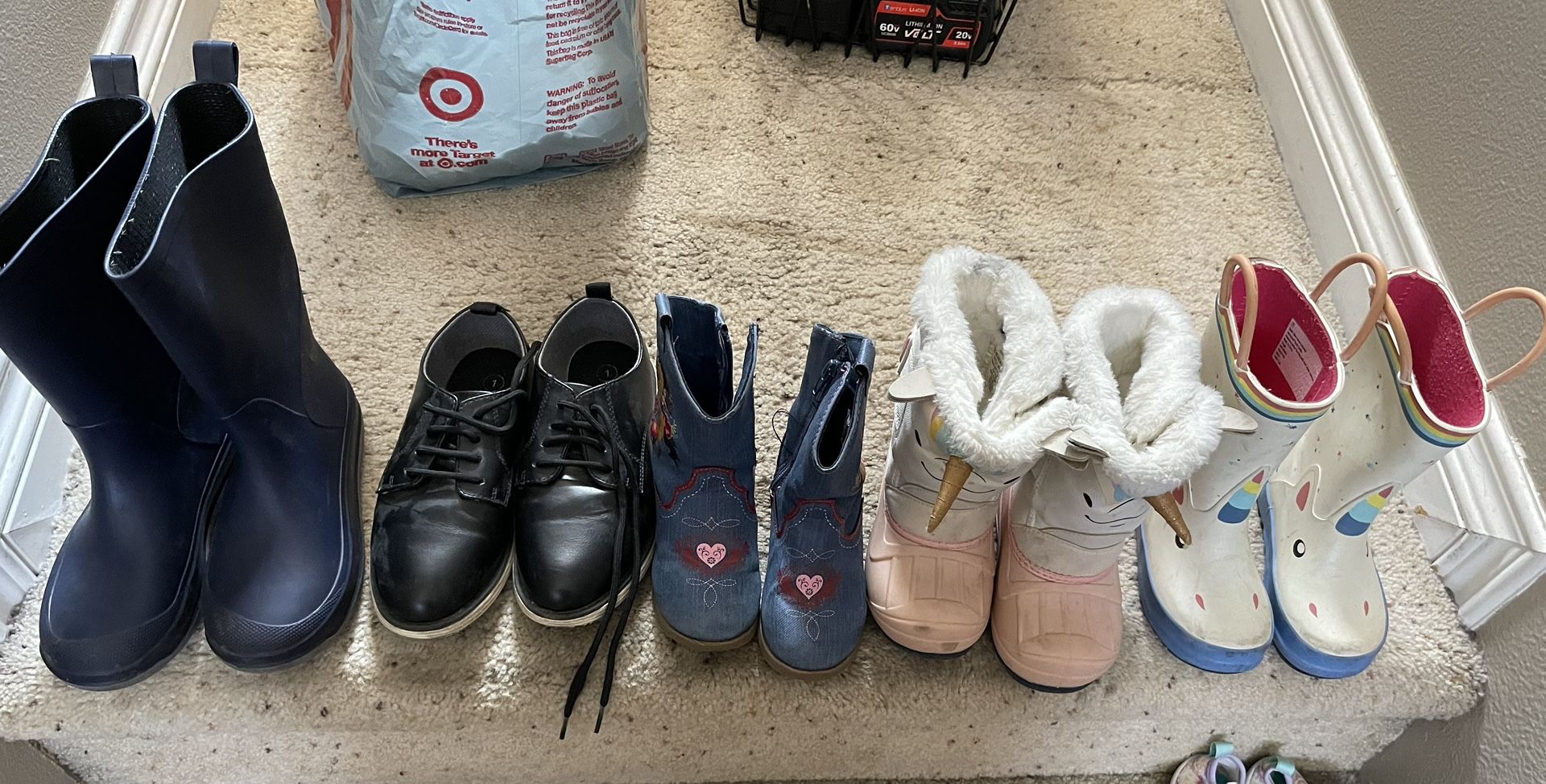 Boy And Girl Shoes/ Rain Boots / Cowgirl Boots