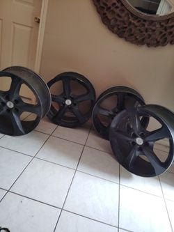 Chevy 5 Lug Aluminum Rims