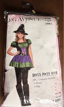 Leg Avenue Hocus Pocus Witch Costume Jr. Small