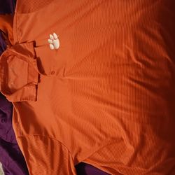 Men's Clemson Antigua Shirt Size Xl 