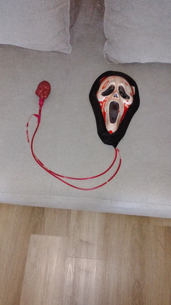 Ghostface Blood Pump Mask