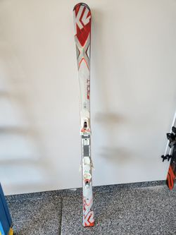 Mens K2 Amp Bolt skis 172 used.