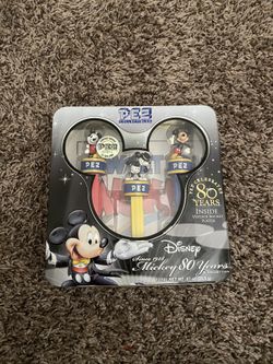 PEZ Collectibles Celebrates 80 Years Disney Mickey Mouse Set of 3 PEZ Dispensers