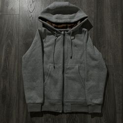 GREY BURBERRY HOODIE