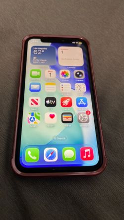 iPhone 11 Pro unlocked . Works.  It’s ok