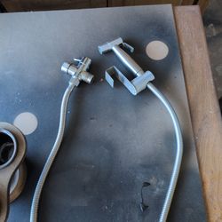 Pack of 3 Handheld Bidet Sprayer, Handheld Sprayer Stainless Steel with Water Tank Hook and Shower 