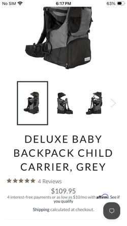 Clevr Plus Deluxe Baby Backpack Child Carrier