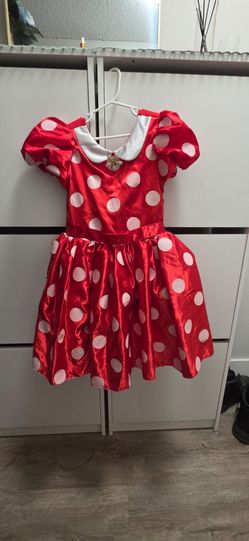 Minnie Mouse Girls Costume Dress