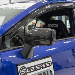 Real Carbon fiber- 2 piece. (2015 - 2021) Subaru WRX/STI  Carbon Fiber mirror covers. Without signals.