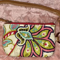 Spartina Wallet With Charm Wristlet Strap