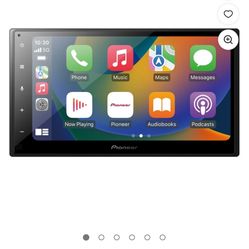 Pioneer DMH-260BT Car Stereo Head Unit, Double Din, 6.8" Touchscreen, Bluetooth Car Play/Android Auto, Back Up Camera Input