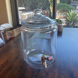 Anchor Hocking Glass Drink Dispenser 