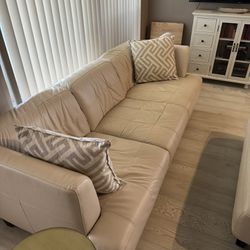 Leather Couch - Apartment Size