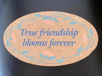 VINTAGE PLAQUE