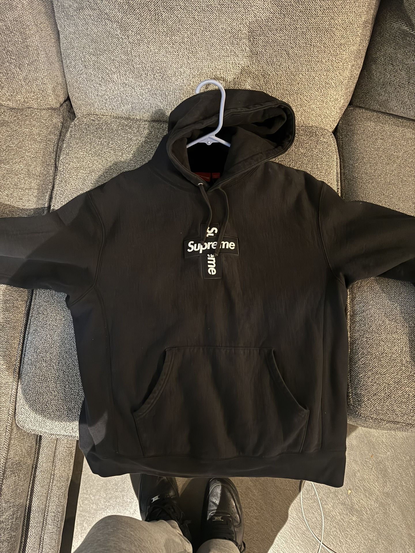 Supreme Hoodie Cross Box Logo