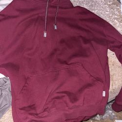 Maroon Pro Club Hoodie Sweater 