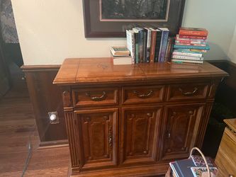 Wood Buffet Sideboard Cabinet with Drawers