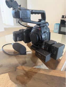 Canon EOS C Camera with Accessories