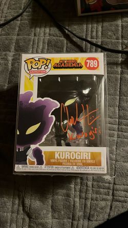 My hero academia signed kurogiri Funko