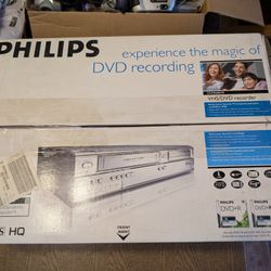 Philips DVDR600 VR 