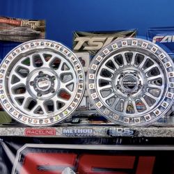 4-NEW KMC 17x8.5 6x135  6x139.7IMS OR GRS All Machine Wheels 