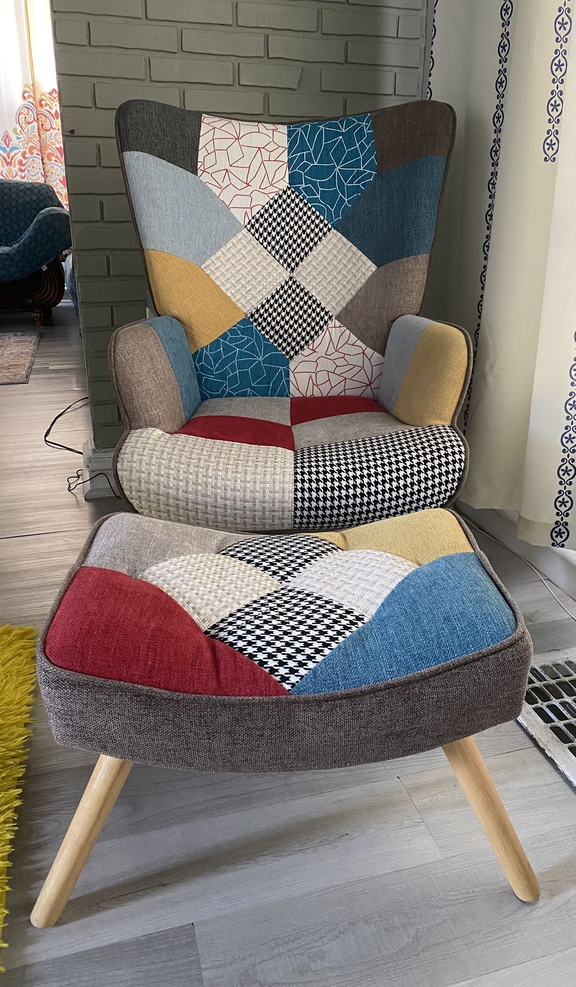 Armchair with Ottoman