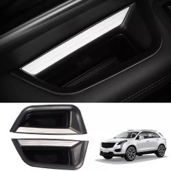 Front Door Side Handle Armrest Organizer Storage Box Holder Cadillac XT5 2017-23