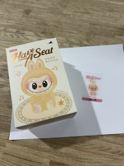 DADA Labubu From POP MART Have A Seat Series