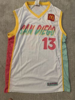 Manny Machado Padres Basketball Jersey Size Large