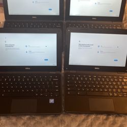 Dell Chromebooks Great Condition