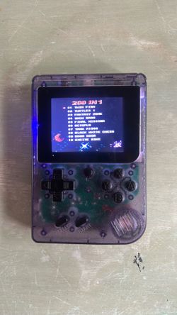 Mini portable console for kids