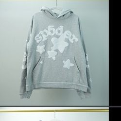 Grey Sp4der Hoodie