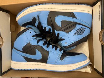 Jordan 1 Mid University Blue Size 8M