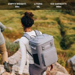 NWT RTIC Ultra-Tough Backpack Cooler, Insulated, Waterproof, Portable Floating