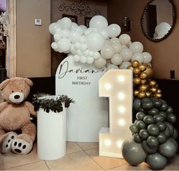 Marquee Numbers | Light Up Numbers for Parties