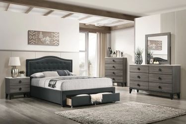 Queen Bed With Mattress