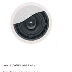 In-Wall Speakers 6pcs