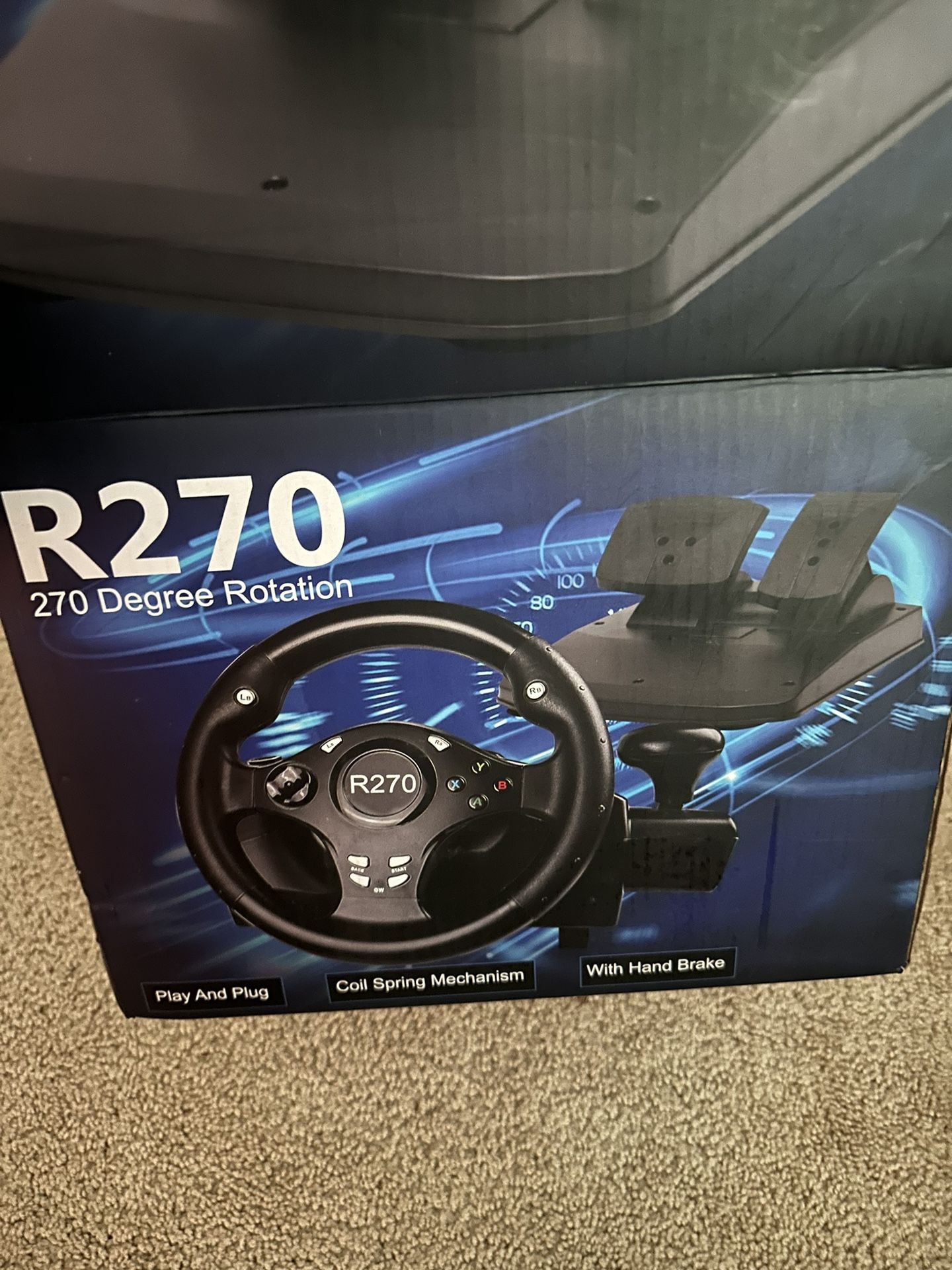 Wheel And Pedals