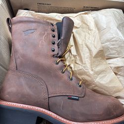 Red wing steel toe boots